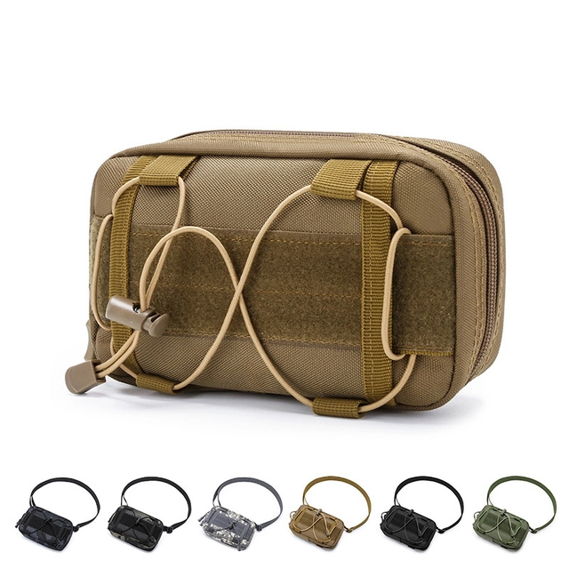 Wholesale Casual Sports Outdoor Waterproof Crossbody Mobile Phone Bag Multi-way Carry Bag Medical & Tactical Camouflage