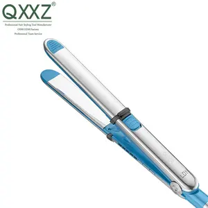 Private Brand Titanium Hair Straightener Stainless Steel Flat Iron Curler Wholesale