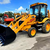 Chargeuse-pelleteuse JCB 3CX d'occasion, stock entrepôt USA, dégagement de 370 mm, documents d'exportation prêts