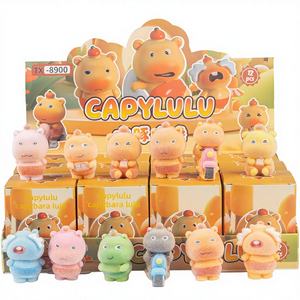 Figurine tendance en résine Lulu Bob l'éponge floquée, jouet pour enfants, vente en gros, boîte mystère, best-seller - Product Image 1