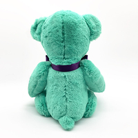 Ours en peluche géant mignon et moelleux avec nœud, vente chaude, ours en peluche vert pour enfants, jouet en peluche super doux