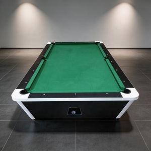 Mesa <span class=keywords><strong>de</strong></span> billar comercial <span class=keywords><strong>de</strong></span> pizarra <span class=keywords><strong>de</strong></span> alta resistencia <span class=keywords><strong>de</strong></span> 7 <span class=keywords><strong>y</strong></span> 8 pies, mejorada, operada con monedas, con patas <span class=keywords><strong>de</strong></span> hierro reforzadas <span class=keywords><strong>y</strong></span> retorno automático <span class=keywords><strong>de</strong></span> bolas - Product Image 5