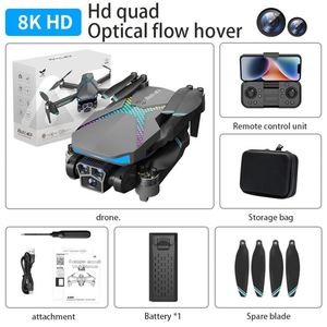 Nuevo Dron Plegable AE7 con Motor sin Escobillas para Principiantes, Fotografía Aérea, Transmisión de 200m, Control Remoto, Modelo Quadcopter 4K - Product Image 6