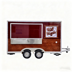 Carrito de Comida Móvil de Acero Inoxidable de 4 Ruedas para Helados, Planificación de Calles Peatonales, Calle de Comida, Quiosco Famoso en Internet, Venta Ambulante - Product Image 3