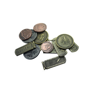 Promotionnel personnalisé <span class=keywords><strong>petit</strong></span> délicat logo en métal antique jeton - Product Image 3