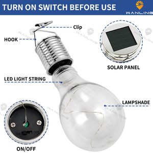 Водонепроницаемая светодиодная гирлянда на солнечной батарее - Product Image 5
