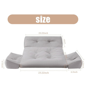 Custom Meditation Cushion Folding Yoga Seat Thickened Cotton <b>Pad</b> For Home <b>Practice</b> - Product Image 5