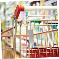 Rubysub Sublimation Rohlinge Aluminium Einkaufs wagen Münze Schlüssel bund Trolley Token Metall Shopping Token Ring
