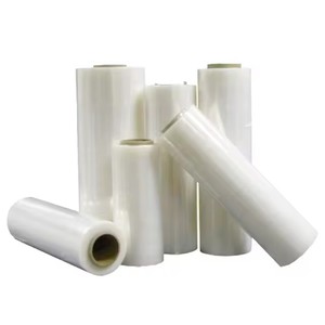 Lldpe Stretch Wrapping <b>Plastic</b> Roll Heavy Duty Packaging <b>Shrink</b> Film Wrap Clear <b>Plastic</b> Stretch Wrap Roll - Product Image 1