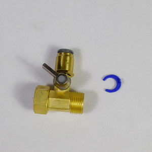 Vanne à bille à trois voies 1 pouce en métal, manuelle, pour purificateur d'eau, accessoires de filtre à eau potable directe - Product Image 1
