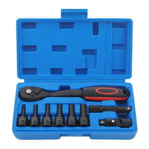 Hi-Spec <span class=keywords><strong>3</strong></span>/<span class=keywords><strong>8</strong></span> "ổ đĩa crom molypden thép Hex ổ cắm Torx <span class=keywords><strong>bit</strong></span> T30 T40 T50 Ratchet cờ lê công cụ thiết lập - Product Image 1