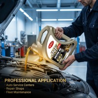 Huile moteur entièrement synthétique JNF 4L 5W-30 API SP pour voitures européennes, japonaises et américaines de luxe, lubrifiant en gros