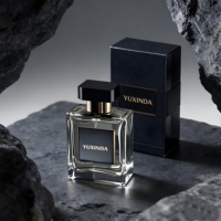 Plaque de parfum de luxe personnalisée en métal, logo en aluminium, flacon de parfum haut de gamme, emballage cosmétique premium