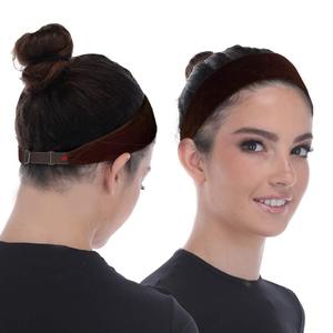 Bandeau de sport réglable en velours pour femmes européennes et américaines Accessoires pour perruque de cerceau de cheveux rétro antidérapants - Product Image 2