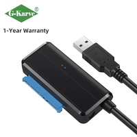 Adaptador de Disco Duro G-karve USB3.0 SATA a USB3.0 de 2.5/3.5 Pulgadas para Uso Electrónico