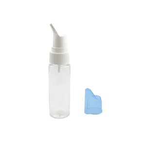 Flacone Spray nasale in Hdpe da 30ml flacone per pompa Spray nasale flacone per lavaggio nasale da 50ml 70ml 100ml