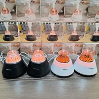 Alat pelembap udara Mini plastik USB retak, pelembap udara Mini dengan humistat kecil senyap, mesin aromaterapi meja kecil, YS berbentuk kerucut
