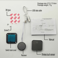 DC 12V sans fil 2.4G Smart LED armoire capteur à distance interrupteur tactile pour chambre étagère 10M Distance IP20 pour un usage domestique
