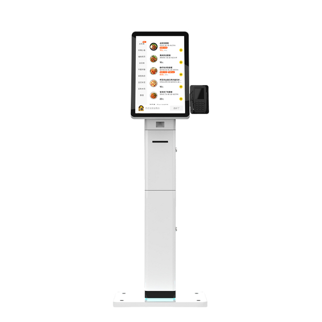 Interactive Self Service Payment Kiosk Automatic Touch Screen Kiosk Self Ordering Machine with POS System for Restaurant