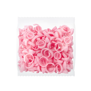 Glamlash Bán Buôn 100Pcs Lông Mi Dính Keo Container Trang Điểm Công Cụ Dùng Một Lần Lash Mở Rộng Keo Chủ Nhẫn - Product Image 6