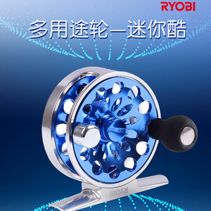 Carrete de Pesca en Hielo Ryobi Mini Cool F252, Metálico, Giratorio, Montado Frontalmente, para Mano Derecha, Eje Único - Product Image 4