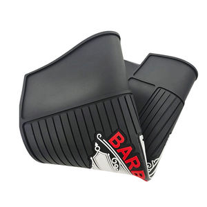 Branded <b>Silicone</b> PVC Barber Tool Mat Rubber Salon Workstation <b>Pad</b> Non Slip Heat Resistant Clipper Mat Styling Tool Mat - Product Image 2