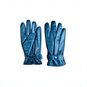 Premium Design Luxury Leather Cycling Wrist Full Finger <b>Touchscreen</b> Dressing <b>Gloves</b> Outdoor New Style - Product Image 1