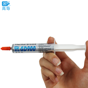 2 pièces, poids net 15 grammes, pâte thermique conductrice grise GD900, composé pour dissipateur thermique pour CPU LED, emballage en seringue - Product Image 3