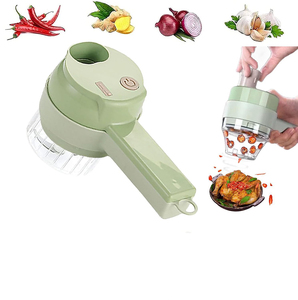 Cortador Eléctrico Inalámbrico Multifuncional de Plástico de Alta Calidad para Vegetales, Herramienta de Cocina Ecológica y Duradera - Product Image 2