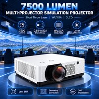 Projecteur laser professionnel de 7 500 lumens pour simulateur de vol, simulateur de conduite et simulateur de course