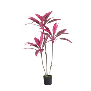 Plante artificielle Cordyline Bonsai Dream Castle 30-100cm, décoration pour salon ou bureau - Product Image 5