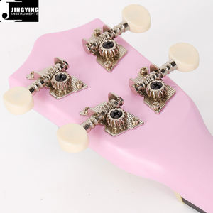 Jingying 2026 Ingrosso di fabbrica Ukulele a quattro corde da 21 pollici con design a cartone animato, Strumenti a corda - Product Image 6
