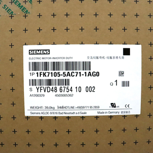 Motor Nuevo 1FK7105-5AC71-1AG0, Potencia Confiable para Automatización Industrial - Product Image 3