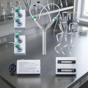 Olfactomètre en Y Yashika Solutions LI-BA-17-1 en verre haute transparence résistant aux produits chimiques pour la recherche sur le comportement des insectes en laboratoire - Product Image 1