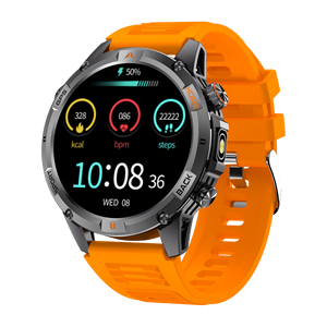 Reloj Inteligente Deportivo para Hombre con GPS, Llamadas por Bluetooth, Monitor de <span class=keywords><strong>Salud</strong></span>, Resistente al Agua IP68, Linterna LED y Brújula para Deportes al Aire Libre - Product Image 2