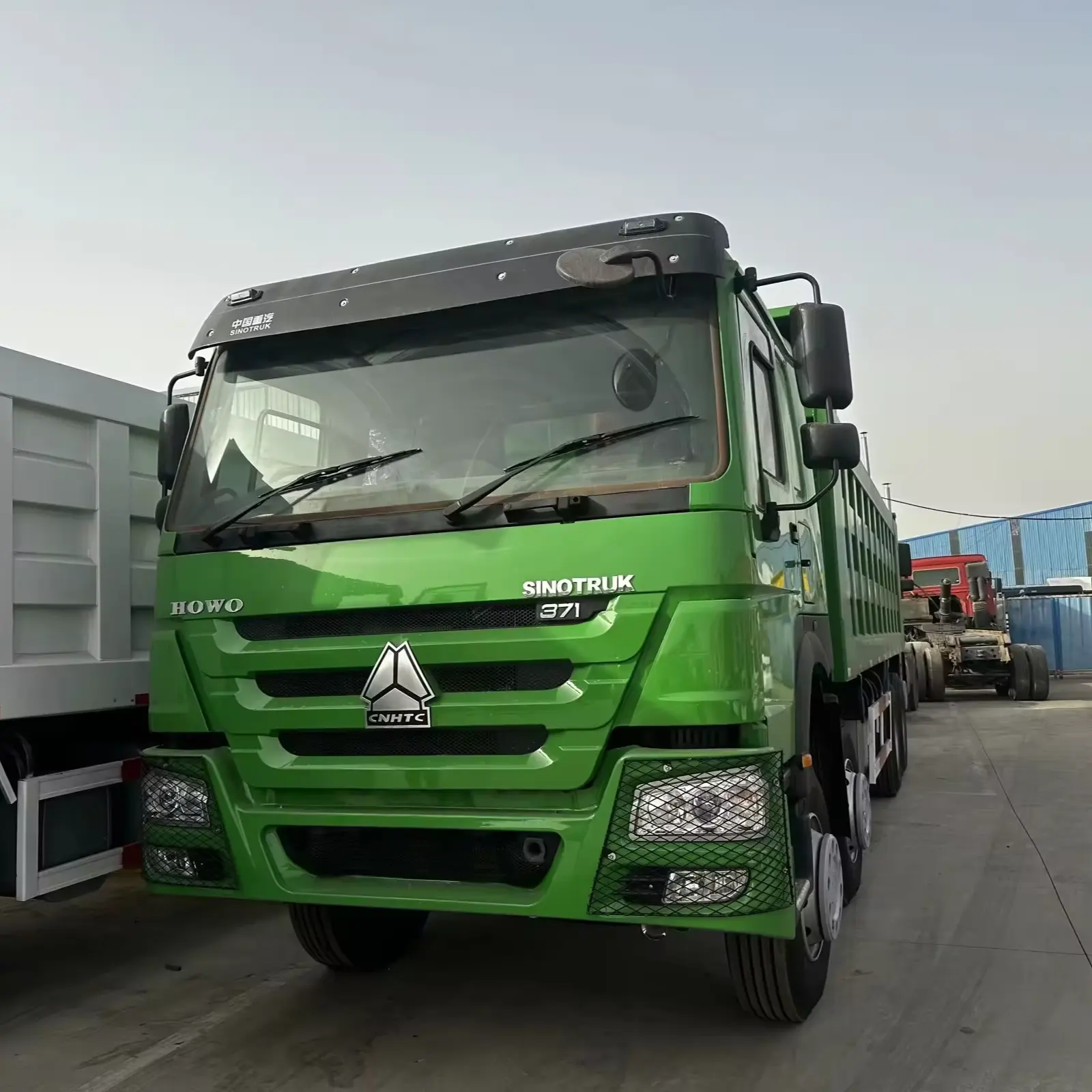 2021 Trung Quốc sinotruk HOWO sử dụng 8*4 12-bánh xe với Confortable cabin Dumper để bán.