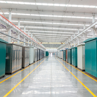 La sous-station de transformateur de cabine de kiosque complète électrique en métal comprend l'appareillage de commutation MV LV et le compartiment du transformateur