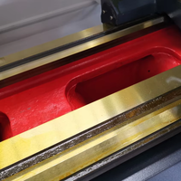 Tour CNC vertical CAK6140 à banc plat, coupe de métaux horizontale, caractéristiques : broche simple, 220V, commande GSK, service moyen, haute précision