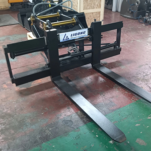 Lây lan giữa thủy lực Pallet nâng ngã ba tines được điều chỉnh bằng cách sử dụng điều khiển thủy lực trong cab - Product Image 5