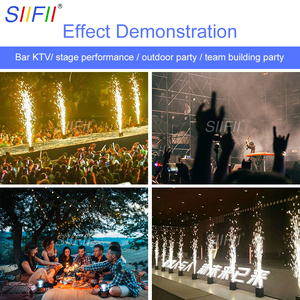 Máquina de Bengala fría para interiores/exteriores de 600W, equipo de escenario eléctrico para conciertos, eventos, clubes nocturnos, espectáculos, pubs, teatros - Product Image 4