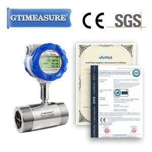 High Precision 0.5% 4-20mA Pulse RS485 Turbine Flow Meter Liquid Flow Sensor for Hot Water Milk Fuel - Product Image 4