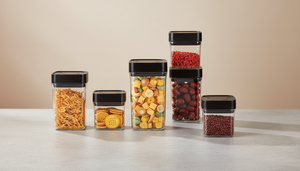 Boîte de conservation alimentaire en plastique hermétique Vacare, avec suivi de la date de fraîcheur, conteneur sous vide, sans BPA, écologique, empilable - Product Image 6