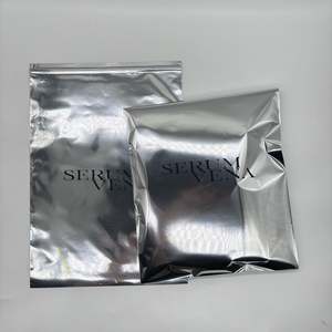 Sobres de Envío de Poliéster Plateados con Logotipo Personalizado, Bolsas de Correo Metálicas Autosellables para Ropa, Bolsas de Mensajería de Aluminio - Product Image 5