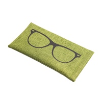 Pochette pour lunettes et lunettes de soleil, différents façons de sceller les enveloppes, en lin