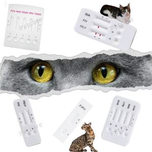 Feline bệnh bạch cầu virus/Feline immunodeficiency virus/Giardia kết hợp thử nghiệm (FIV-FELV-GIA) - Product Image 5