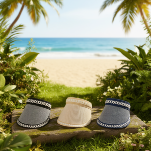 Visera de Paja con Clip para el Cabello 31587, 240 Piezas, Sombrero de Protección Solar de Moda para Mujer, Uso en Exteriores - Product Image 2