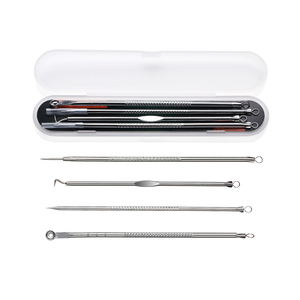 Bộ 4 Cái Dụng Cụ Nặn Mụn Đầu Đen Bằng Thép Không Gỉ Nhíp Kim Trị Mụn Dụng Cụ Loại Bỏ Mụn - Product Image 5