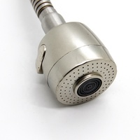 Robinet de cuisine extractible à tête réglable en acier inoxydable 304 pour l'eau chaude et froide