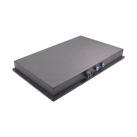 Monitor Layar Sentuh Kapasitif Industri Tanpa Kipas 21,5 Inci Tahan Air Laut IP66 IP67 1000-1500 Nits untuk Luar Ruangan