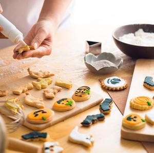 Stampi per Torte e Biscotti in Acciaio Inox Personalizzati con Design di Zucca, Fantasma, Pipistrello e Gatto per Decorazioni di <span class=keywords><strong>Halloween</strong></span> - Product Image 4